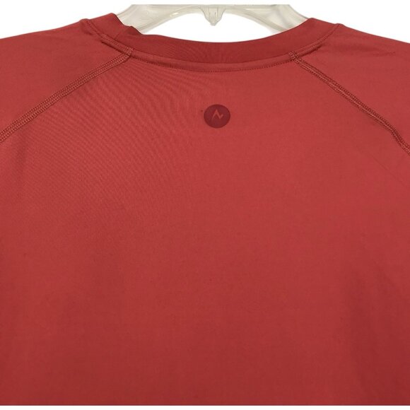 MARMOT Shirt Womens Size Large WINDRIDGE Long Sleeve UPF 50 T-Shirt Grapefruit - Picture 4 of 9
